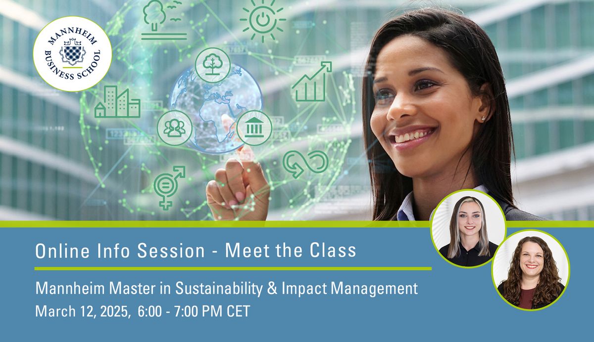 Msim Mannheim Master in Sustainability & Impact Management (Part-Time ...
