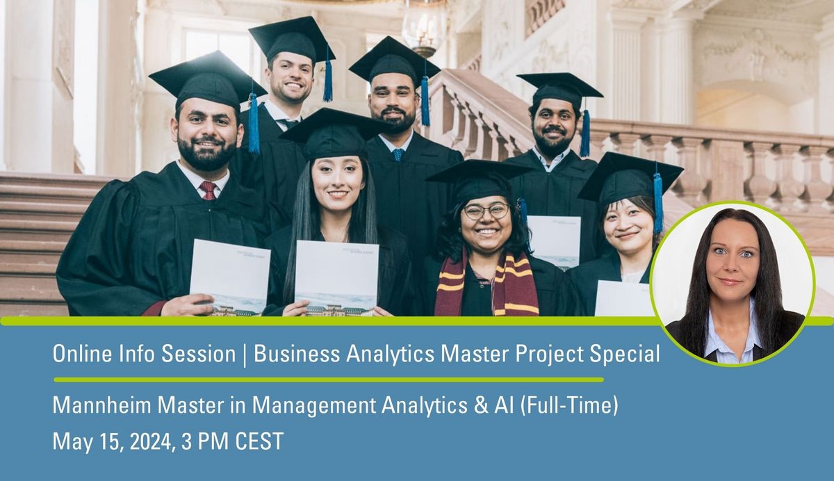 Mannheim Master in Management Analytics & AI (FullTime) Online Info